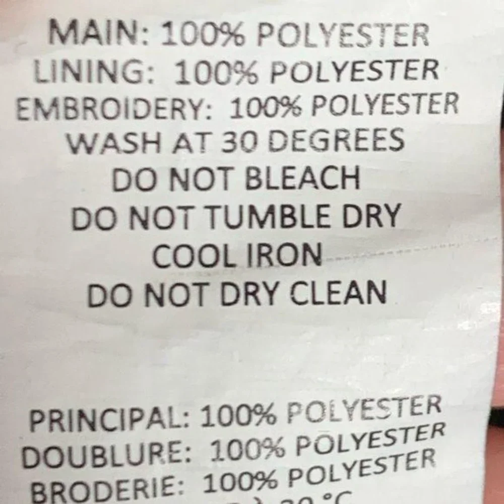 BOOHOO Floral Embroidered Long Sleeve Romper Black Size 4 - Picture 6 of 6